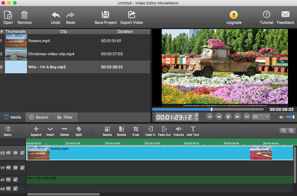 video editing software free pc